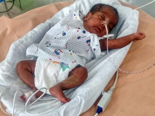 Support Baby of Geetha