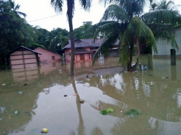 Assam Flood Nagaon District