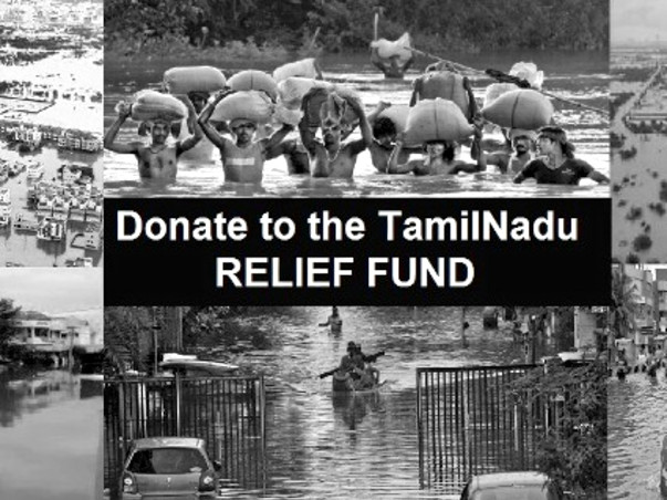 I am fundraising to support Flood Relief work in Tamil Nadu