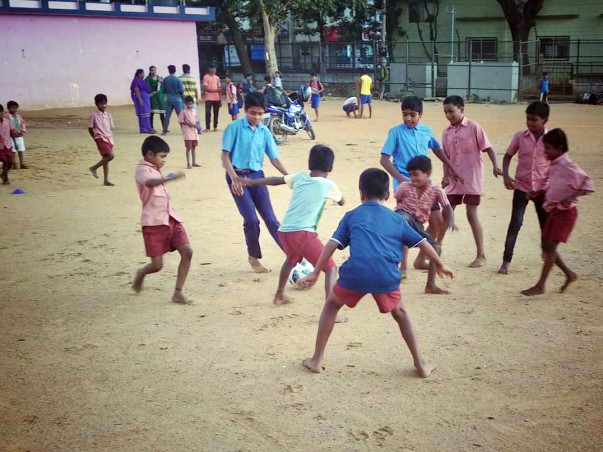 Help Underprivileged Children Play Football