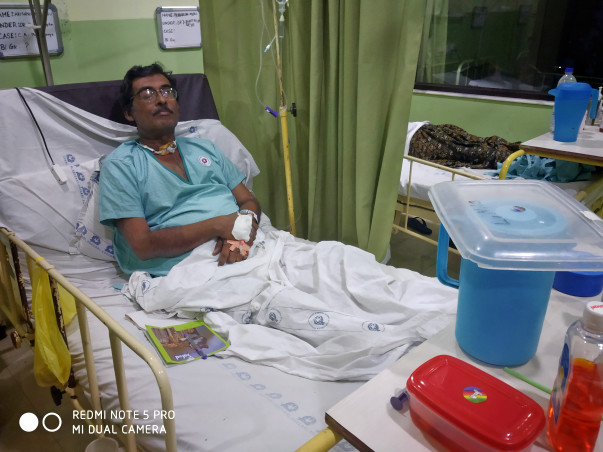 Help Uber Driver Krishnendu Fight Cancer