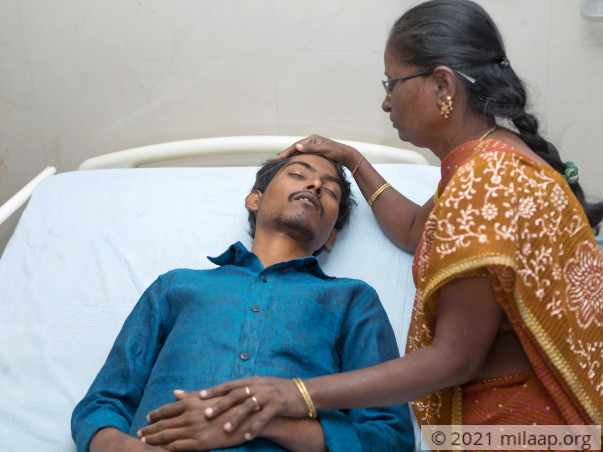 Help 24-year-old Srikar who is suffering from a severe liver disease