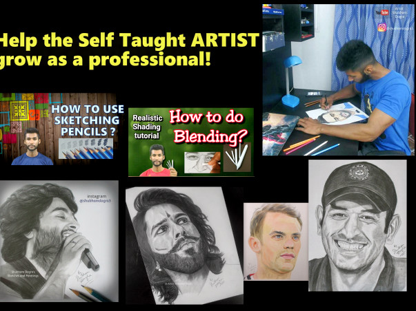 Help Artist Shubham Dogra Setup a Professional Art Studio!