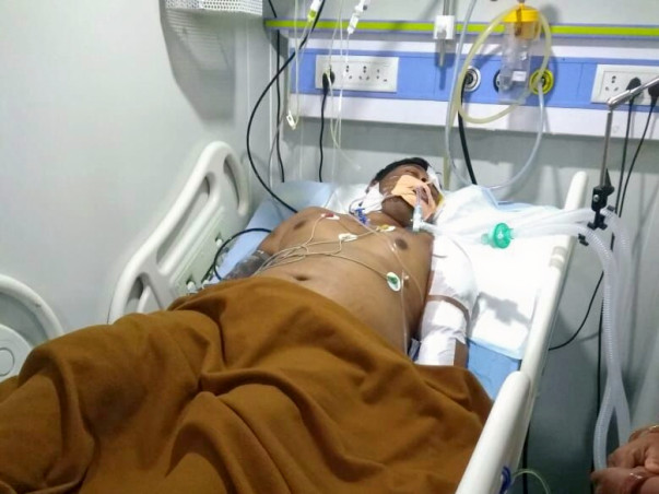 Help 28 years old Sudhakar fight against brain hemorrhage