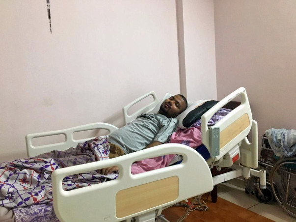 Help Shaji Fight Acute Transverse Myelitis