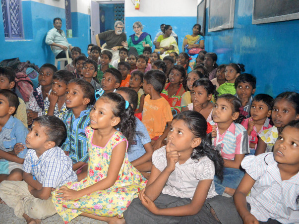 Free After school tuition centres for slum children in North Chennai