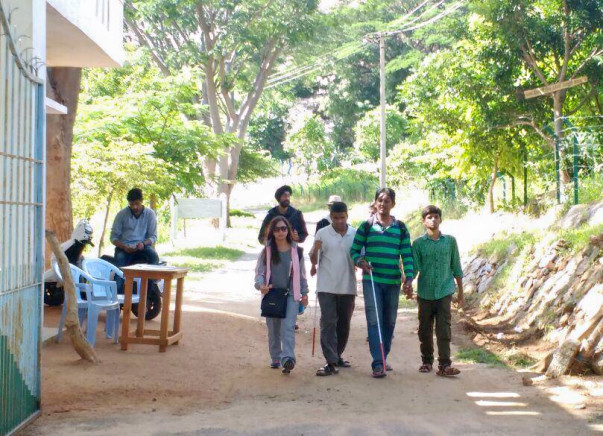 Help me take Visually Impaired and Hearing Impaired for Trekking