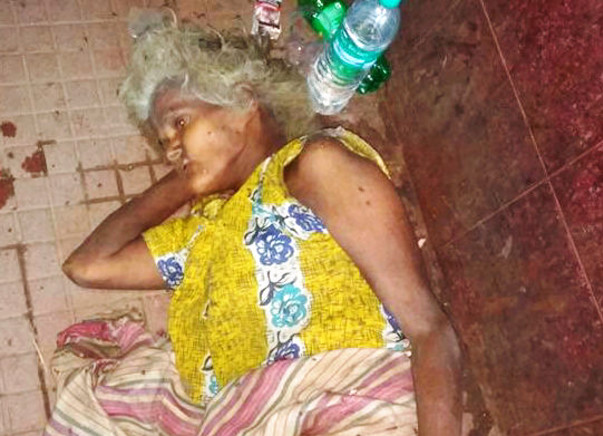 On Hospital's Death Bed With A Head Full Of Maggots, Please Save Her