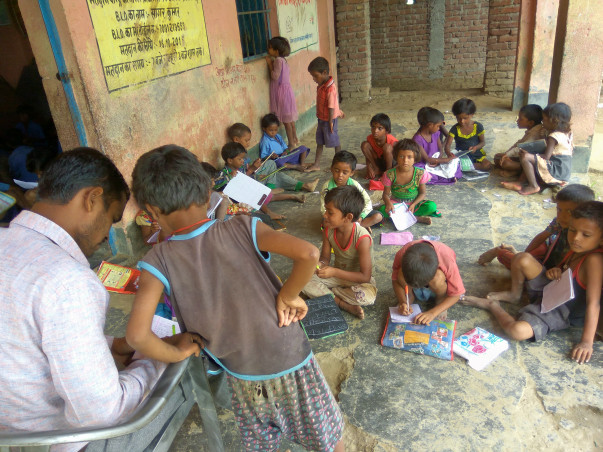 Help handpump for government school