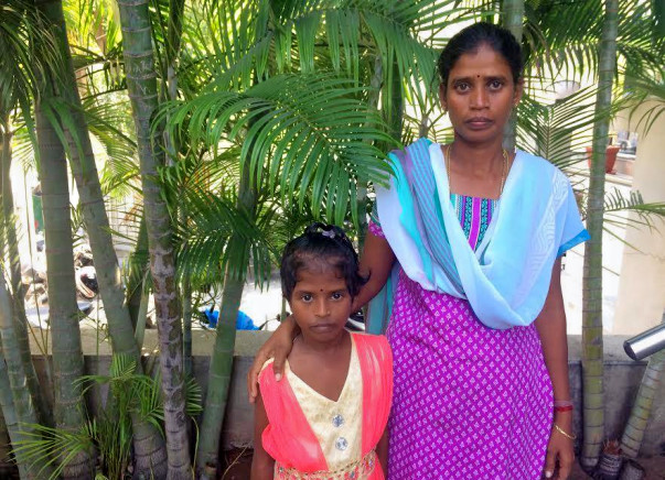 This 8-year-old's father left her because she has a blood disorder