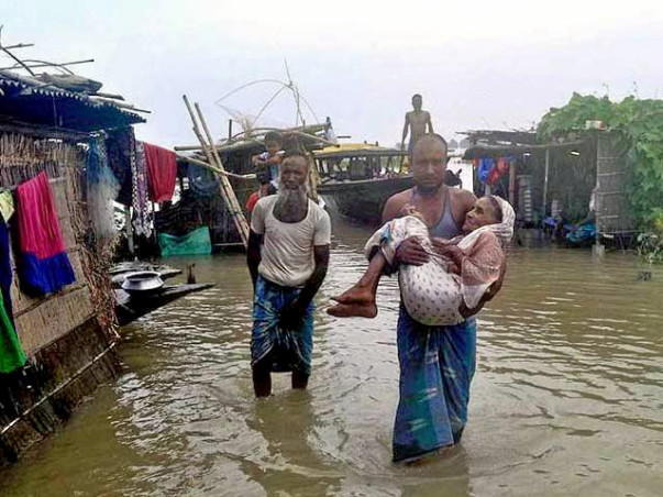 Donate for flood in Mankachar, Assam