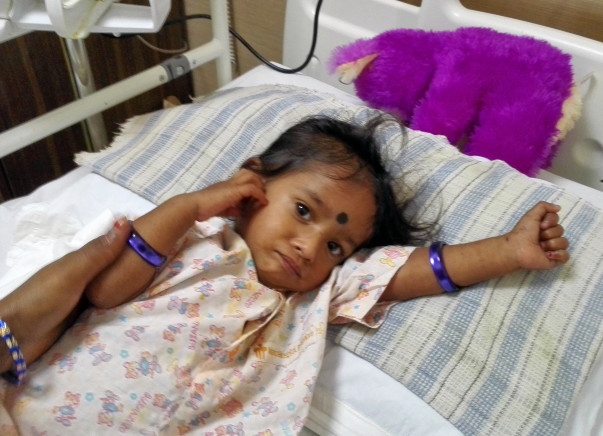 Help 1-year-old Vijitha recover from Dengue