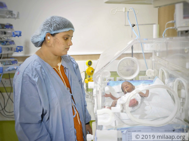 Born 3 Months Premature, Newborn's Every Breath Is A Painful Struggle