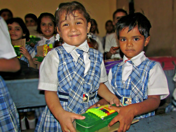 Give Education Materials To Girls Child in India !!