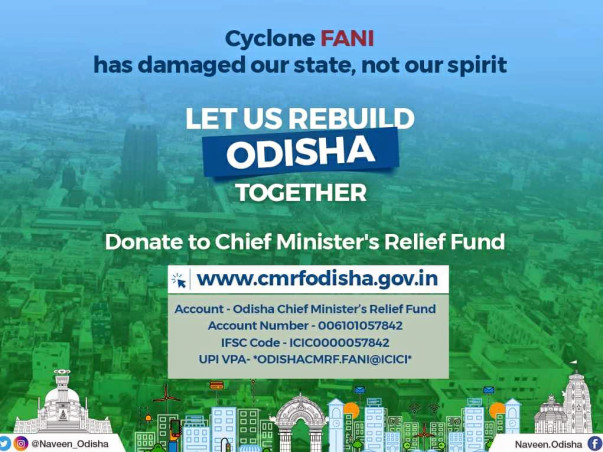 Donate for Odisha Cyclone Victims - Fundraiser-Relief & Rehabilitation