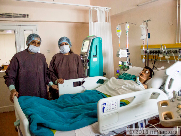 11-year-old Puransh needs an urgent liver transplant to survive