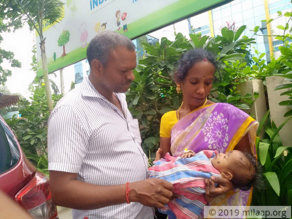 Help 3-month-old Suganya get a heart surgery