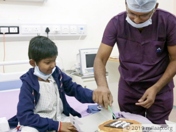 Help 5-year-old Srilaxmi fight a deadly disease