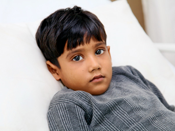 At just the age of 5, Priyanshu has to fight a cancerous tumor