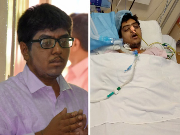 Help Simhadri, A 22 year old boy to fight the battle of his life.
