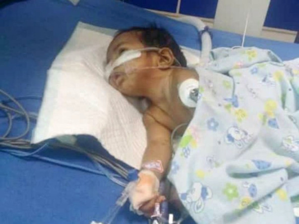 Help Ruthwik 3-month-old Baby Fight Lung Disease