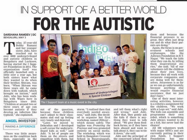 I'm climbing a mountain to autism and We- a help to create an inclusive platform for Autism