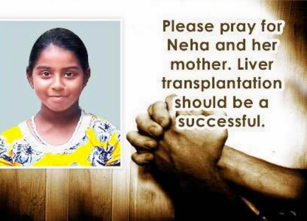 Help Neha Undergo A Liver Transplant