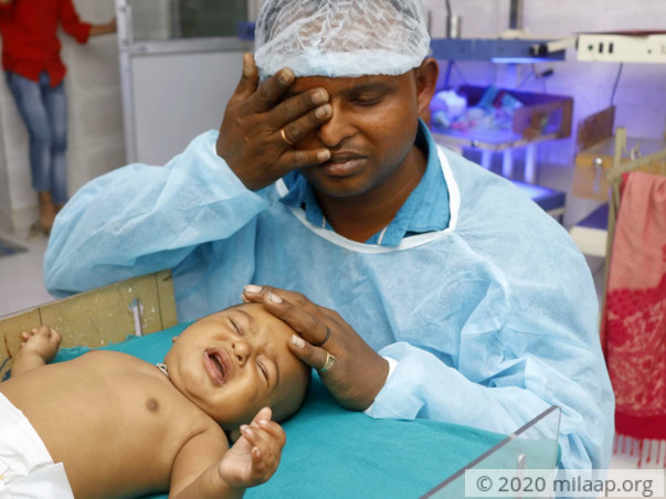 Help Baby Prachi Fight Broncho-Pneumonia