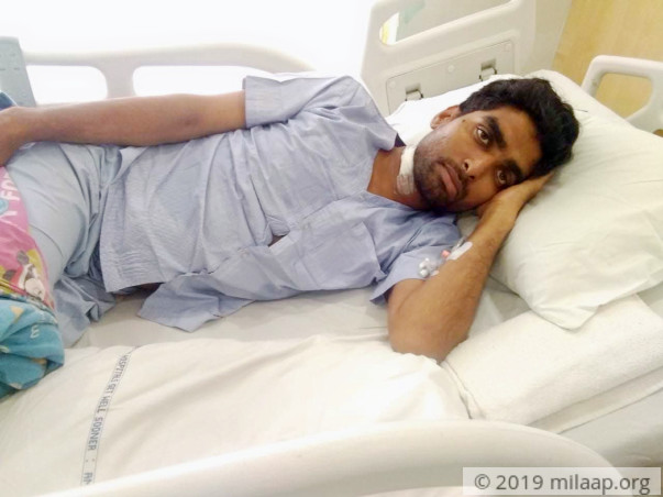 Md Danish needs your help to undergo his treatment