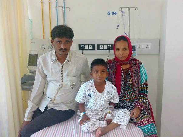 Baby Joyeb has a single kidney and needs your help