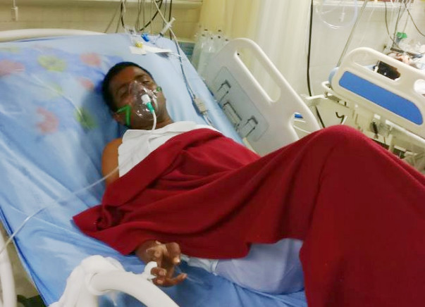 Please help Anush who got injuried in accident
