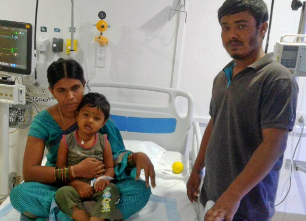 Help 3-year-old Sahasra to undergo a liver transplant