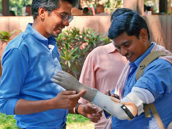 Help Prashant To Provide Prosthetic Arms For Free