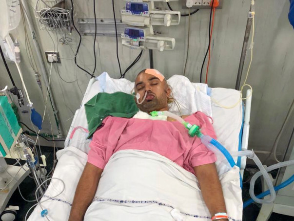 Please help my Husband fight Brain Stroke