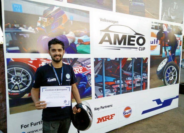 Help Rajat represent India at Volkswagen Ameo Cup 2017