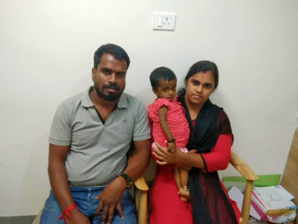 Help baby Abhirami fight a liver disease