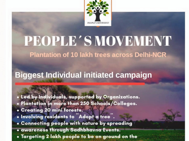 Help Plant 10 Lakh Trees in Delhi-NCR