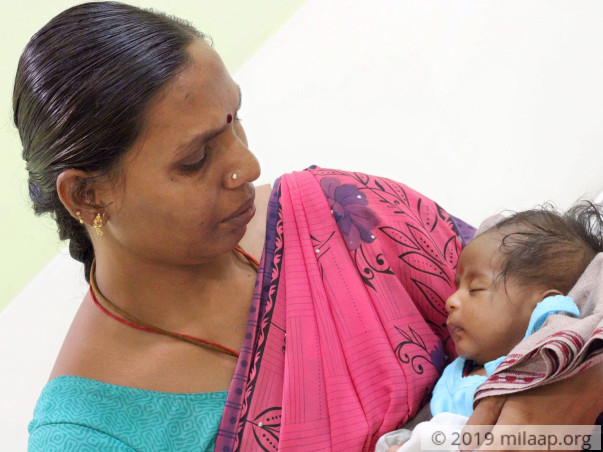 Support baby of Revathi to fight against cardiac problem