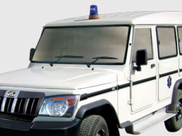 Ambulance for Aged Homeless Elderly Citizens.