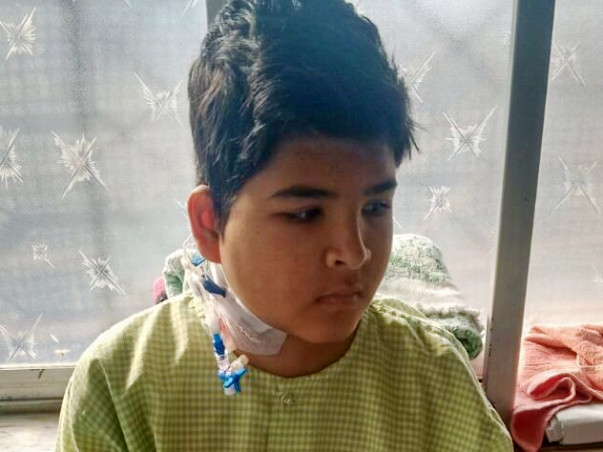 Help, abandoned mother to fight for her son's life