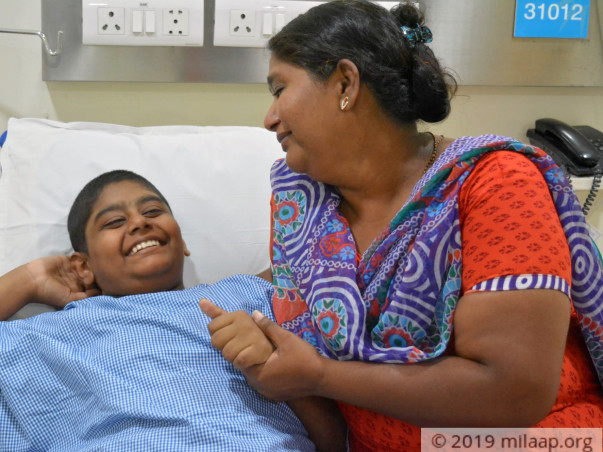 Help Prajwal fight clear cell sarcoma soft tissue
