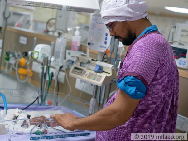 Help Babli's Premature Baby Survive