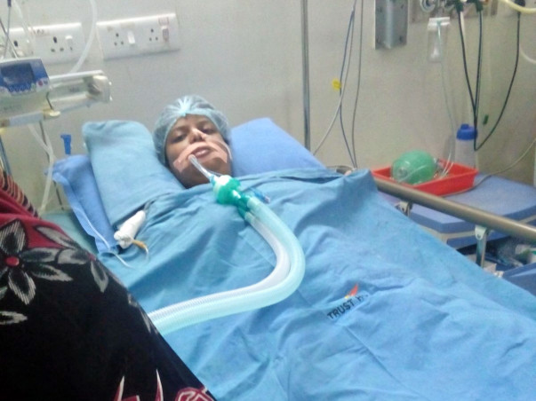 I am fundraising to help my friend suffering from Guillain Barre Syndrome, is in serious condition now