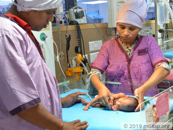 Baby of Samiksha needs your help to survive.