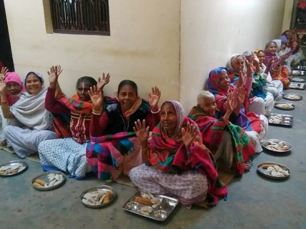 Donate to help elderly women and widows survive