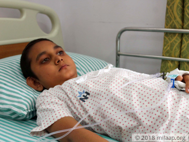 Help 10-year-old Yogananda fight aggressive blood cancer