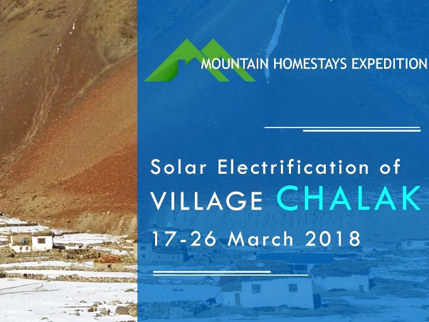 Fundraiser for Solar Electrification of Chalak Village