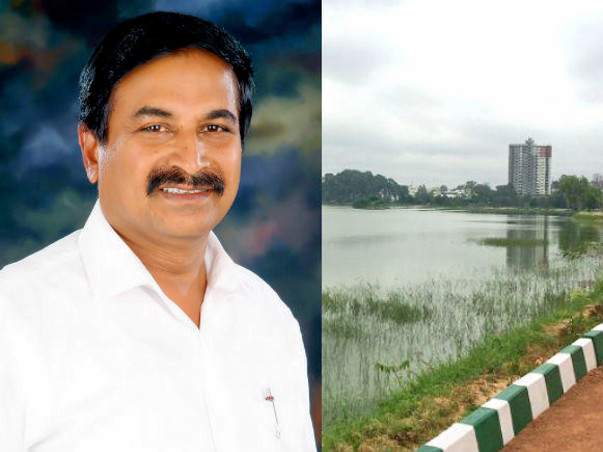 Help this Bengalurean setup toilet & borewell at Kasavanahalli lake