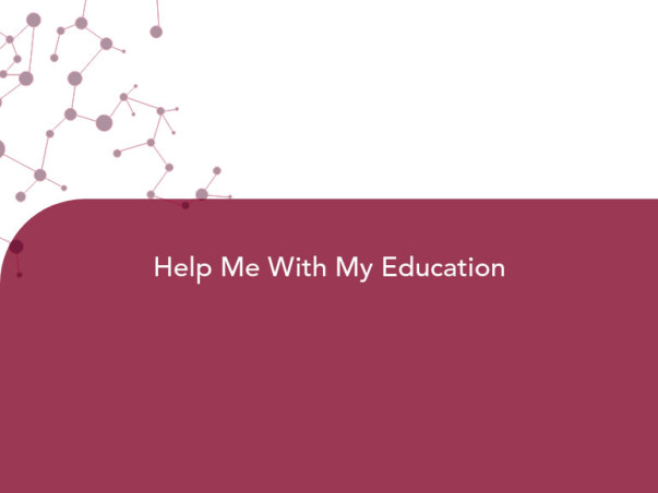 Help Me With My Education