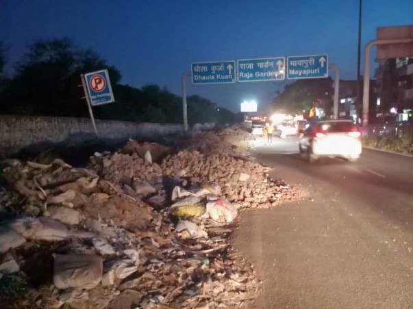 Concrete Waste Removal from Residential Localities in Delhi